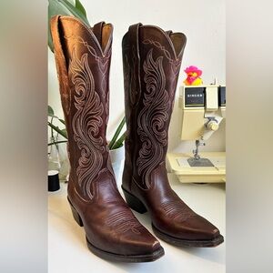 Ariat Brown Tall Snip Toes